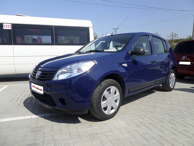 Dacia Sandero, 2008 : S-a vândut