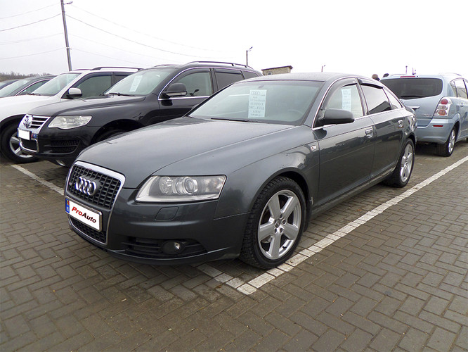 Audi A6 S Line, 2007 : S-a vândut