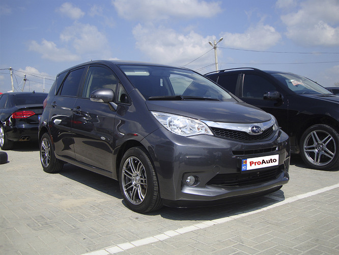 Subaru Trezia, 2013 : S-a vândut